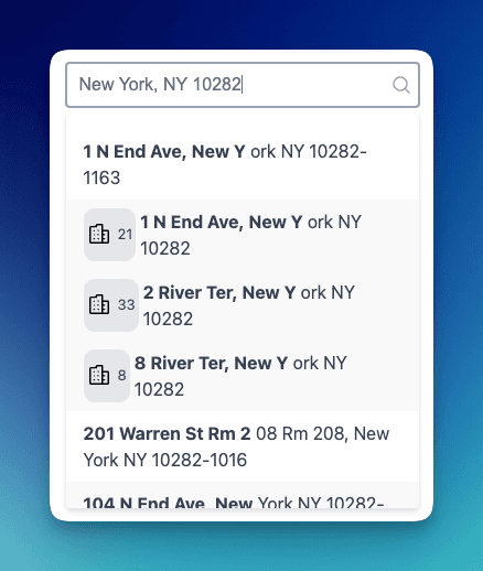 hvs autocomplete widget preview