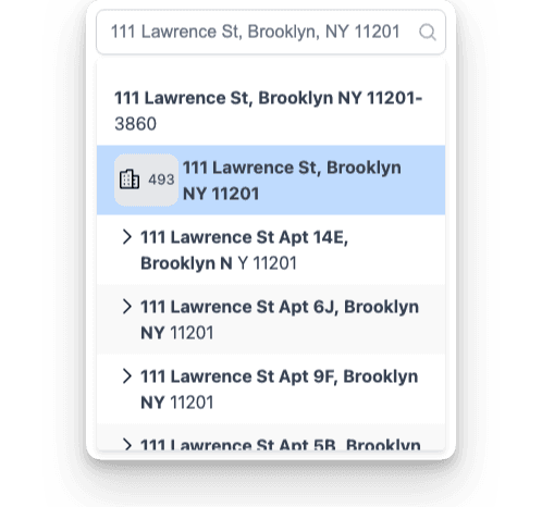 autocomplete sub building address